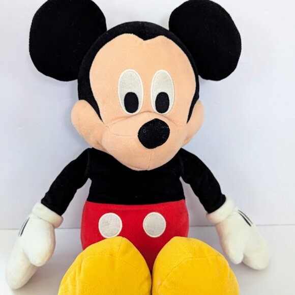 Disney Classic Mickey Mouse Large Plush Stuffed Animal Toy 24 Inches - Picture 1 of 4